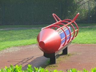 childrens playground in park