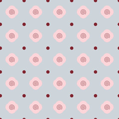 seamless pattern with circle