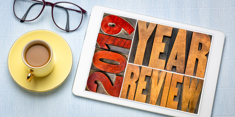 review of 2019 year banner