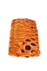 Viennoiserie. Apple and Blueberry Puff Pastry.