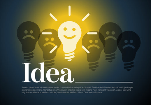 Idea Concept Illustration Layout