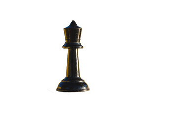 Chess piece isolated on a white background. 