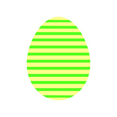 vector Easter egg. Cute cartoon illustration.