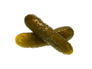 cucumber isolated on white background