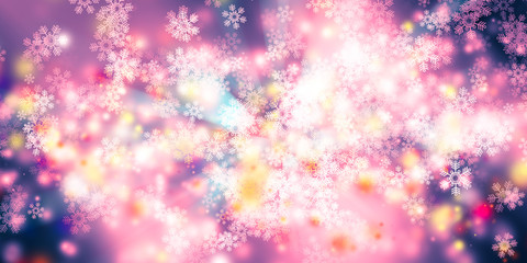 Pink blur abstract background. bokeh christmas blurred beautiful shiny Christmas lights