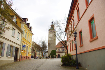 Tauberbischofsheim im Taubertal Marktplatz