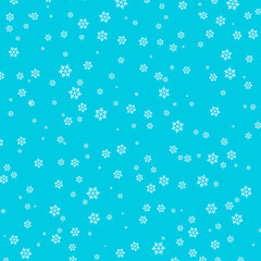 Snow pattern. Vector illustration. Falling snow.
