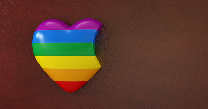 walentynki lbgt logo apple miejsce na tekst