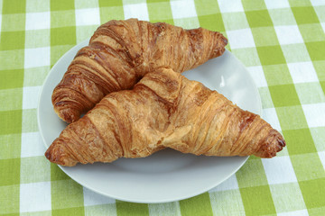 french breakfast on a table