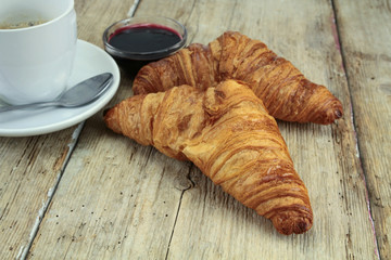 french breakfast on a table
