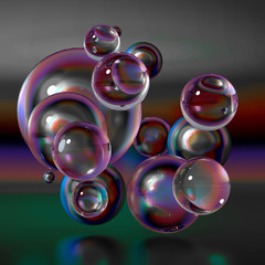 Beautiful background with geometric shape. 3d illustration, 3d rendering.