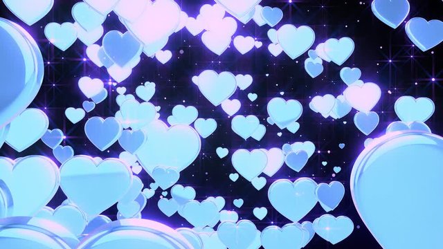 Valentines and Wedding Hearts background animation suited for broadcast, commercials and presentations. It can be used in Valentines day videos and Wedding Videos also.