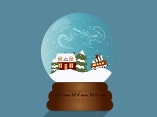 Glass Christmas ball