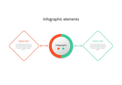 2 Step Infographic Layout