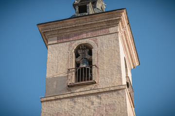 architectural detail of the church of Saints Justo and Pastor in toledo, spain