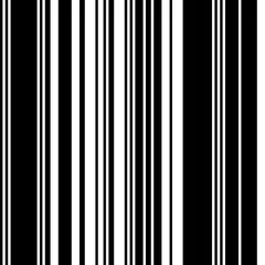 Abwaschbare Fototapete Vertikale Streifen Nahtloses Muster mit vertikalen schwarzen Linien