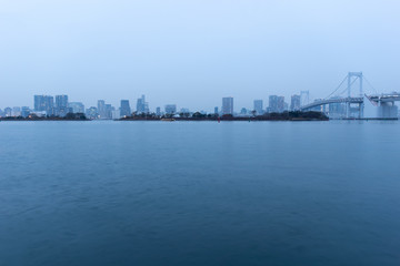 Fototapeta premium 夕暮れの東京湾
