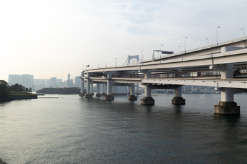 Fototapeta na wymiar 東京湾の風景