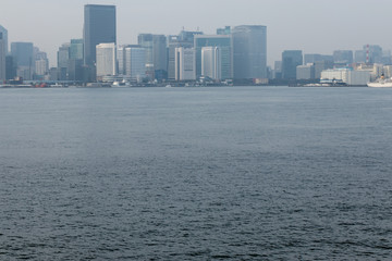 Naklejka premium 東京湾の風景