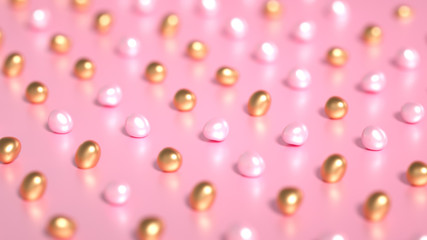 Beautiful background with geometric shape. 3d illustration, 3d rendering.