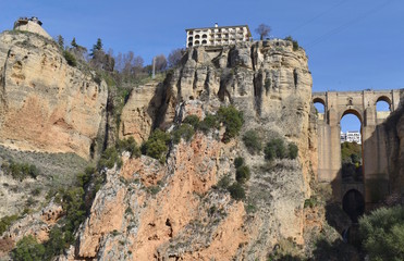 Neue Brücke, Parador, Aussichtspunkt