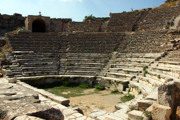 Ancient city of Ephesus, in the western part of the contemporary turkey