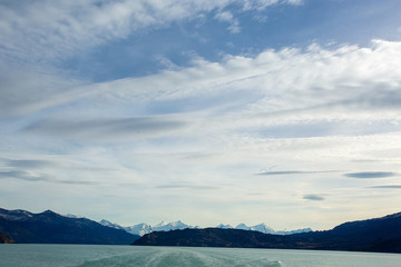 landscapes of el calafate in argentina
