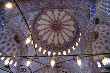 Blue mosque of Istanbul, built by Sultan Ahmed I