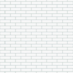 Gray color bricks. Wall seamless pattern. Vector illustration.