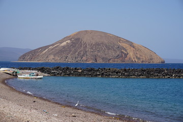 Fototapeta premium Guinni Koma Volcano island, Djibouti