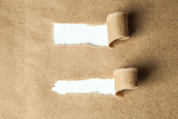 torn paper on wood color with space for text. please enter your entry.