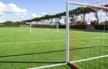 campo da calcio in erba