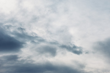 blue sky with clouds