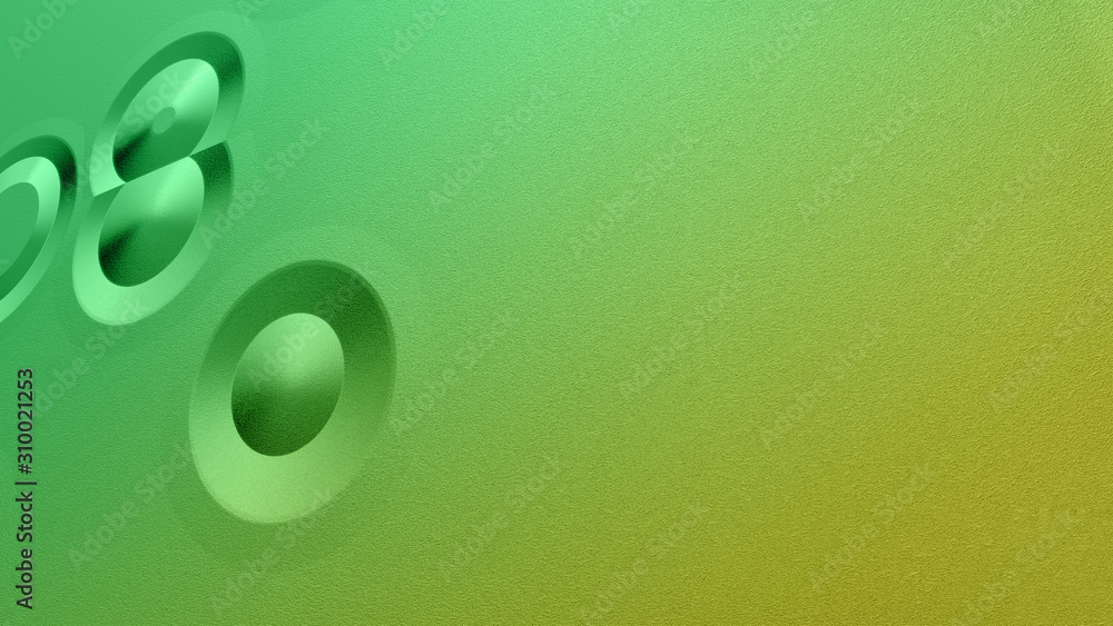 Poster abstract futuristic background with round geometry and copy space for text, large empty space, wallpaper