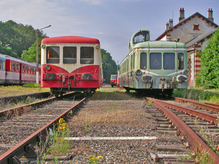 Obraz premium Autorail