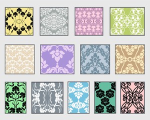 collection of decorative patterns