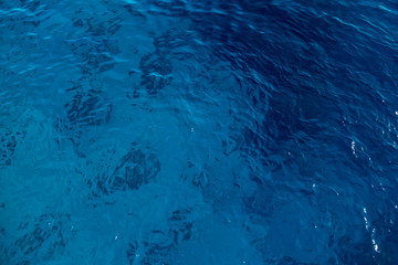Blue water background