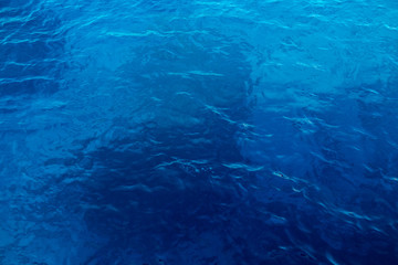 Blue water texture background for graphic design.