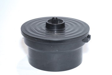 film development bin on a white background