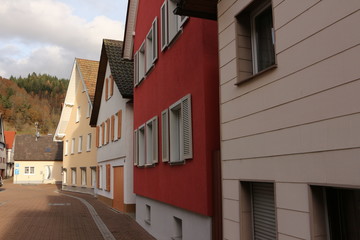Historische Gebäude in Oppenau im Schwarzwald