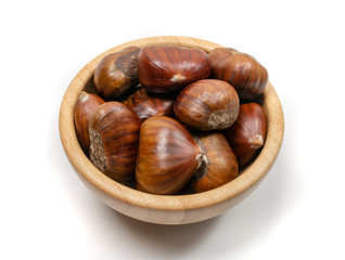 Edible Sweet Chestnuts, Healthy Autumn and Christmas Food