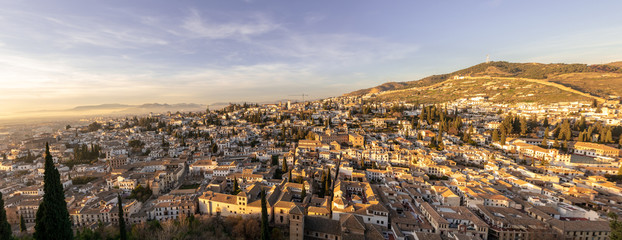 PANORAMIC VIEW OF BARRIO DEL ALBAYZIN