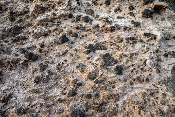 various patterns made of stone wall