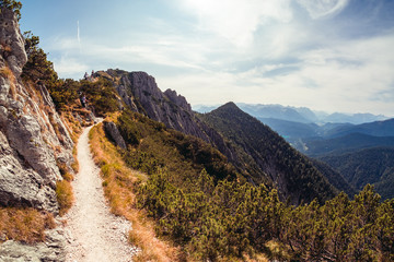 Unterwegs in den Bayerischen Alpen
