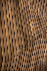 wooden blocks stacked as wall