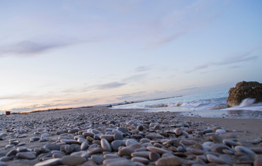 stones on the beach