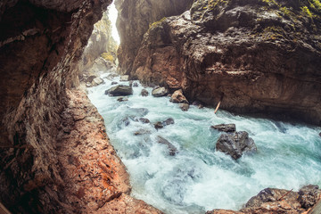 Reisende Wildbachklamm