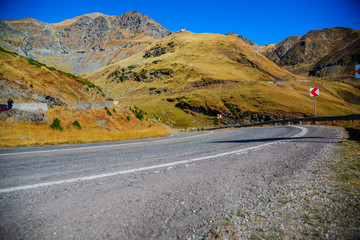 Fagaras mountains, view from trasfagarasan road