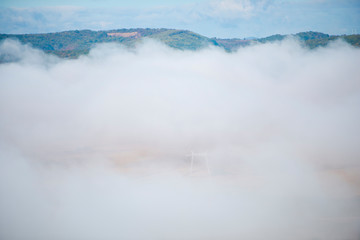 Obraz premium Morning fog