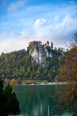 Bled landscape , Slovenia